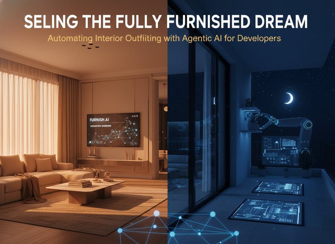 Selling the Fully Furnished Dream: Automating Interior Outfitting with Agentic AI for Developers