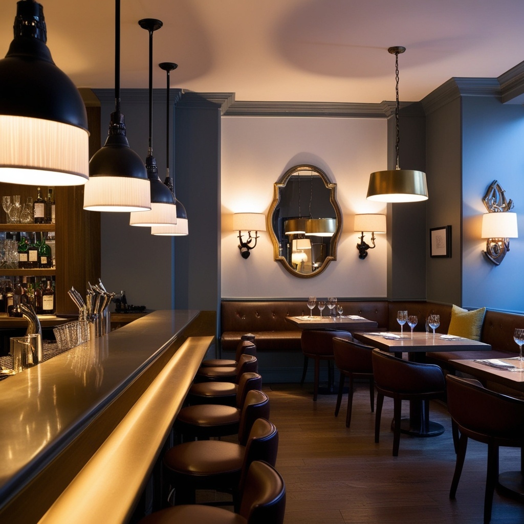 Top Bar Interior Design Ideas - Transform Your Space | Paintit.ai - 4