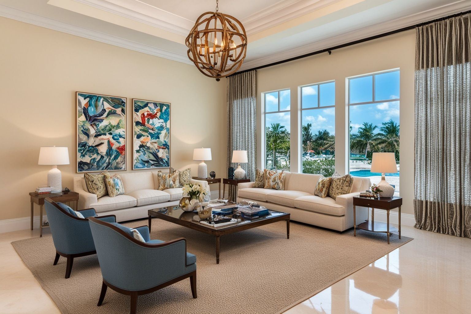 Top Florida Interior Design Ideas – Transform Your Home | Paintit.ai - 1