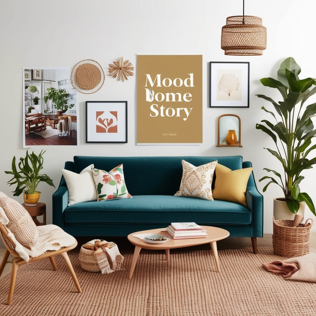 Top Mood Board Ideas For Interior Design - Get Inspired Now | Paintit.ai - 2