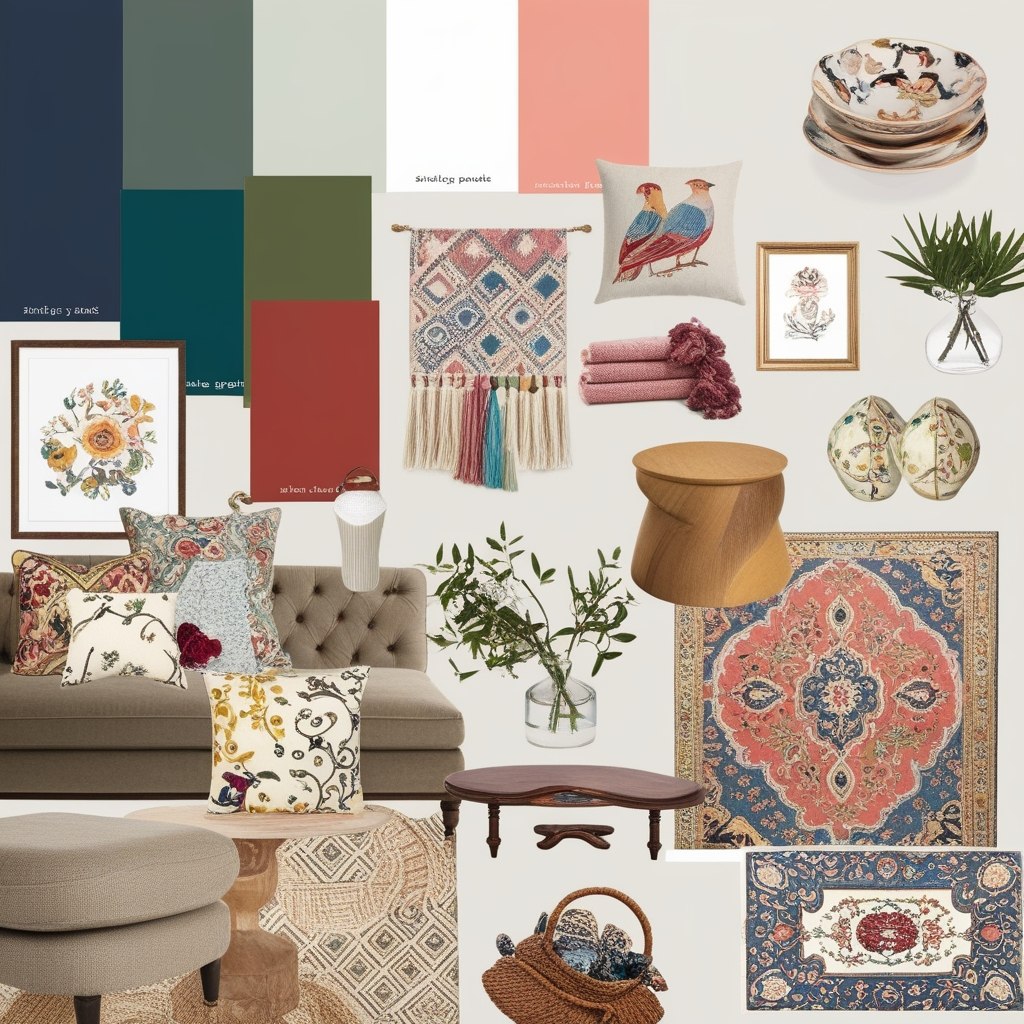 Top Mood Board Ideas For Interior Design - Get Inspired Now | Paintit.ai - 8