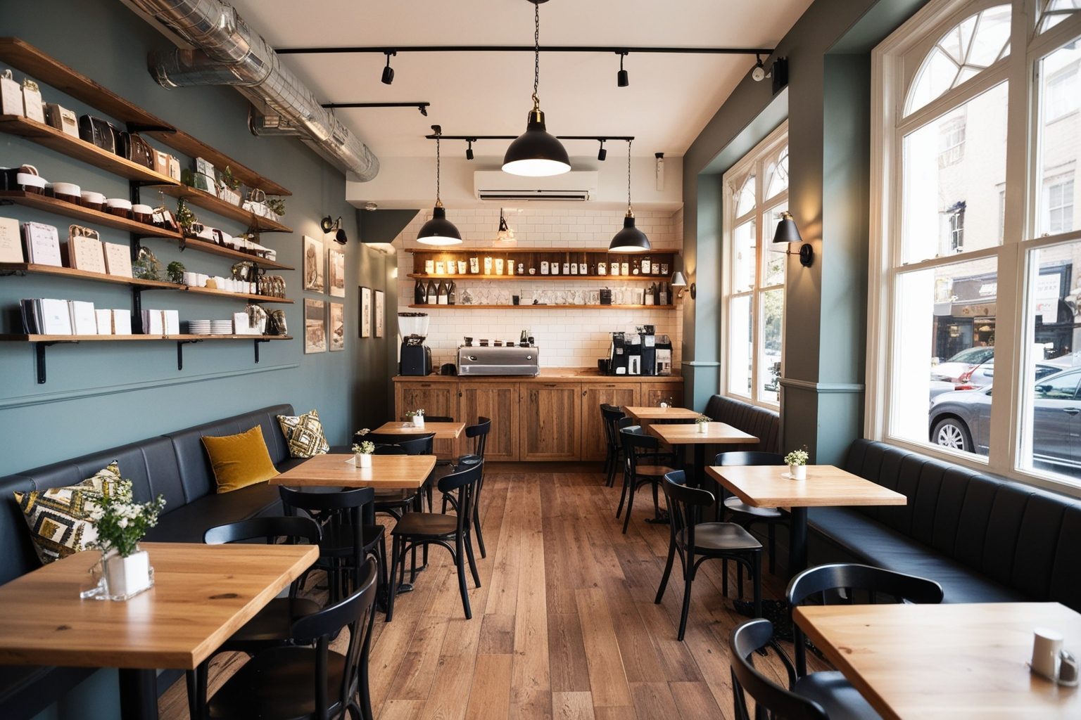 Best Small Coffee Shop Interior Design Ideas - Get Inspired Today | Paintit.ai - 1